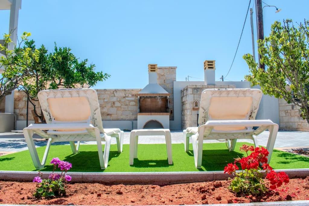 Md Residence Near The Beach W Bbq And Private Parking Limenas Chersonisou Exterior foto