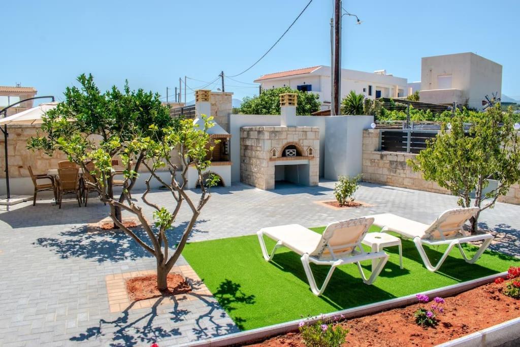 Md Residence Near The Beach W Bbq And Private Parking Limenas Chersonisou Exterior foto